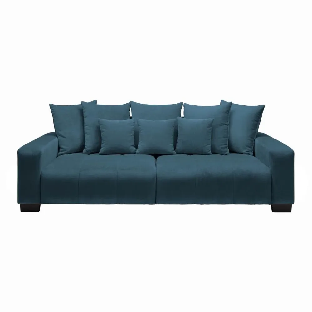 Bigsofa Matteo Petrol Holz Petrol 