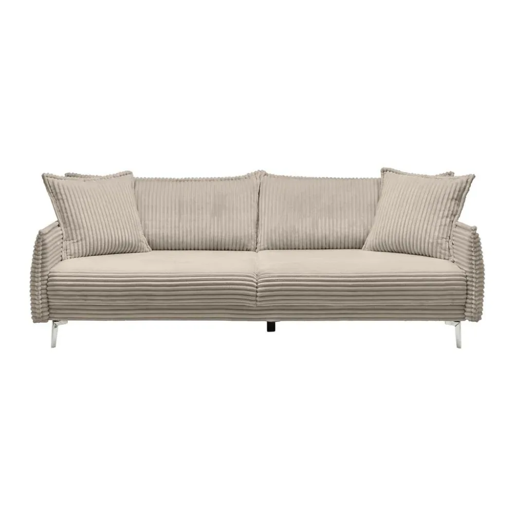 Bigsofa Kiss Cappuccino Holz Cappuccino 