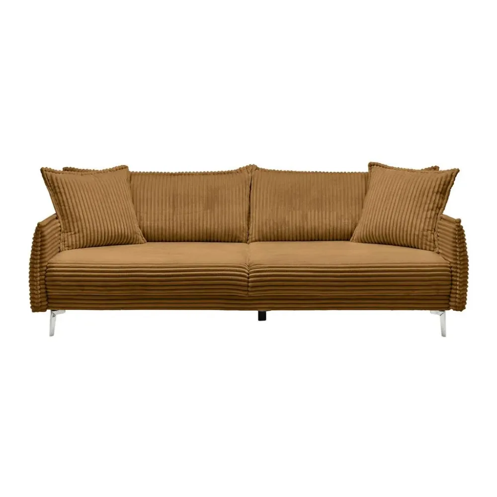 Bigsofa Kiss Senfgelb Holz Senfgelb 