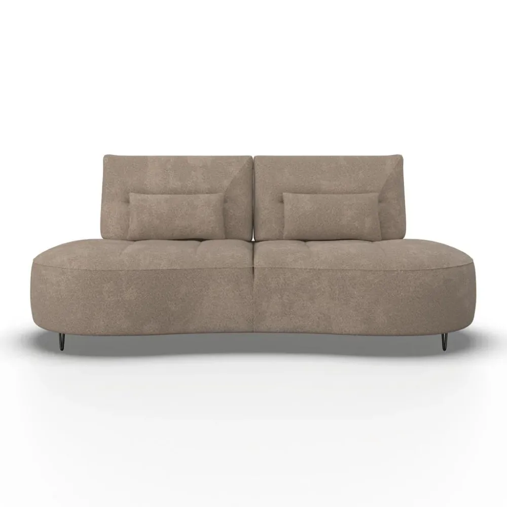 Sofa Benny Braun Bouclé Bouclé Braun 