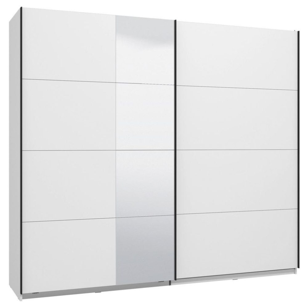 Schwebetürenschrank Gard Weiss 245/217/61 cm Weiss 