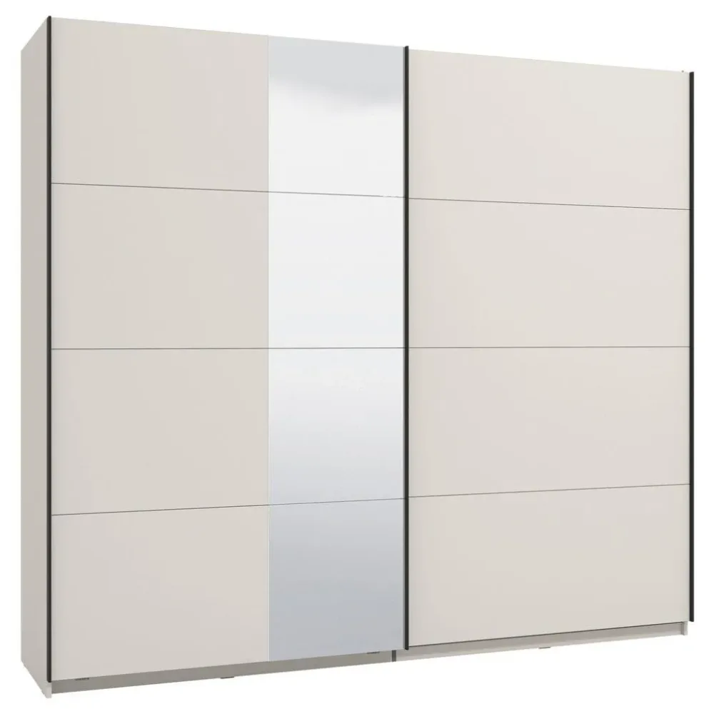 Schwebetürenschrank Gard Kaschmirfarben 245/217,5/61 cm Kaschmir 
