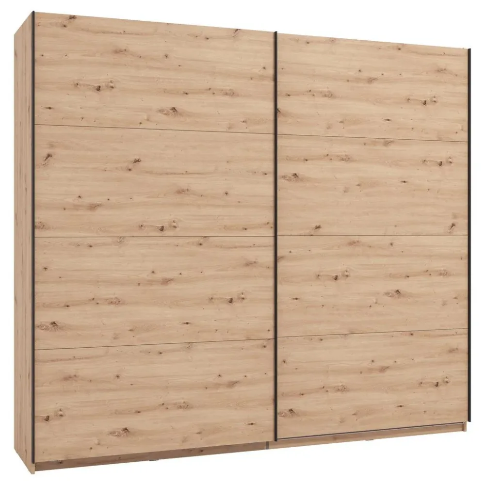 Schwebetürenschrank Gard Eiche Artisan 245/217/61 cm Eiche Artisan 