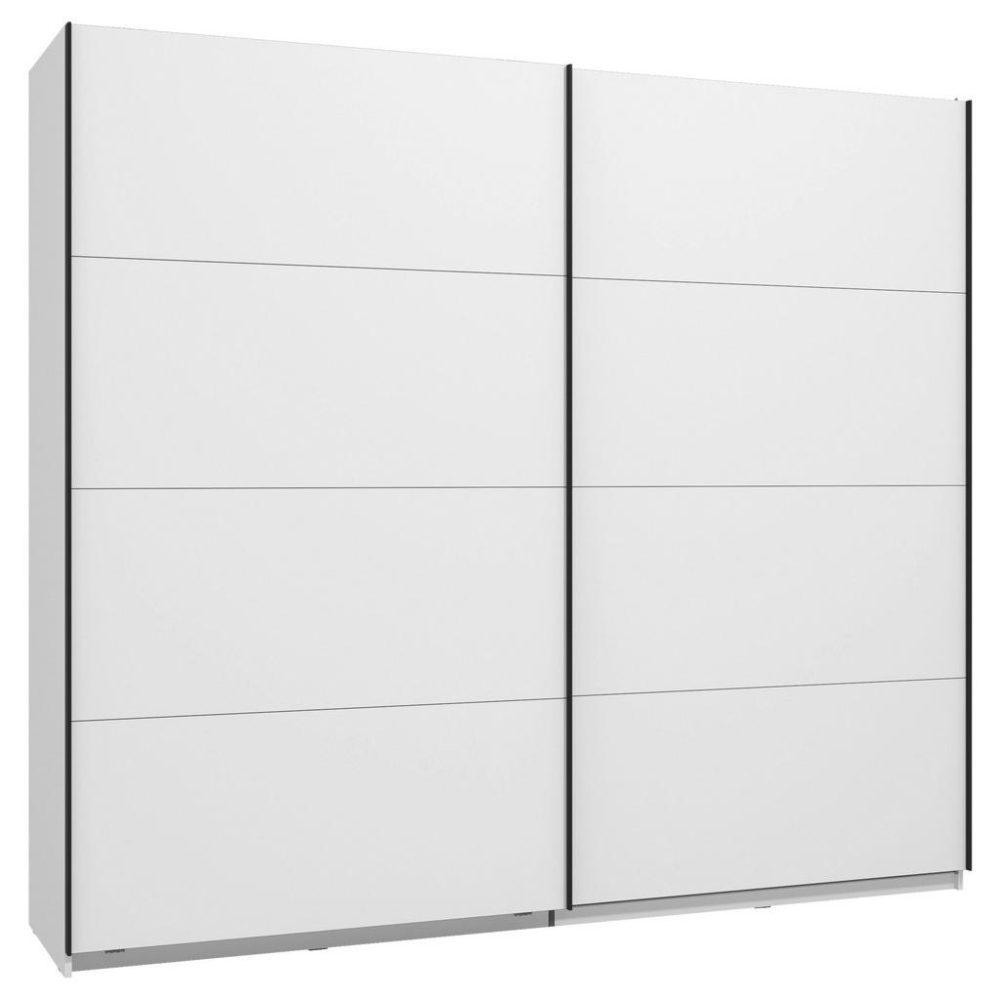 Schwebetürenschrank Gard Weiss 245/217/61 cm Weiss 