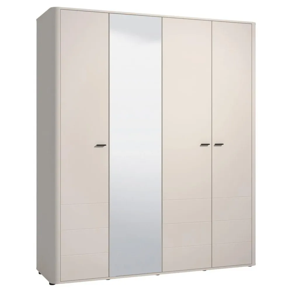 Drehtürenschrank Cashmira Kaschmirfarben 180/211/57 cm Kaschmir 