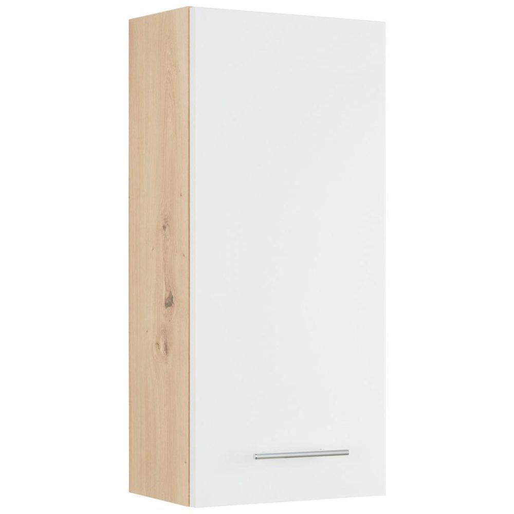 Oberschrank Santino In Weiss/eichefarben 32,5/70/20,5 cm 