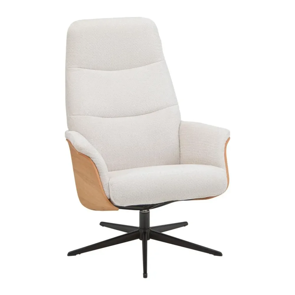 Relaxsessel Como Ecru Textil Ecru 