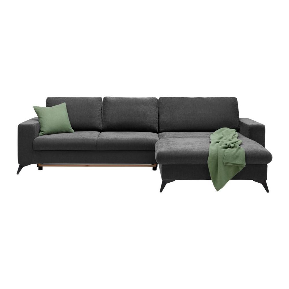 Ecksofa Sunny Schwarz Schwarz 