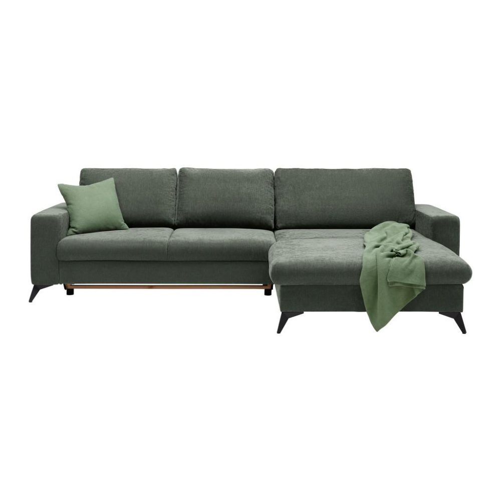 Ecksofa Sunny Graugrün Graugrün 