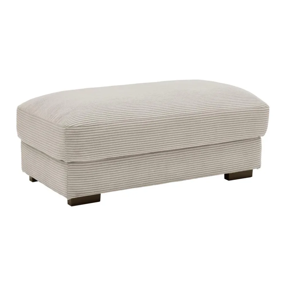Hocker Pedro Taupe Taupe Textil 