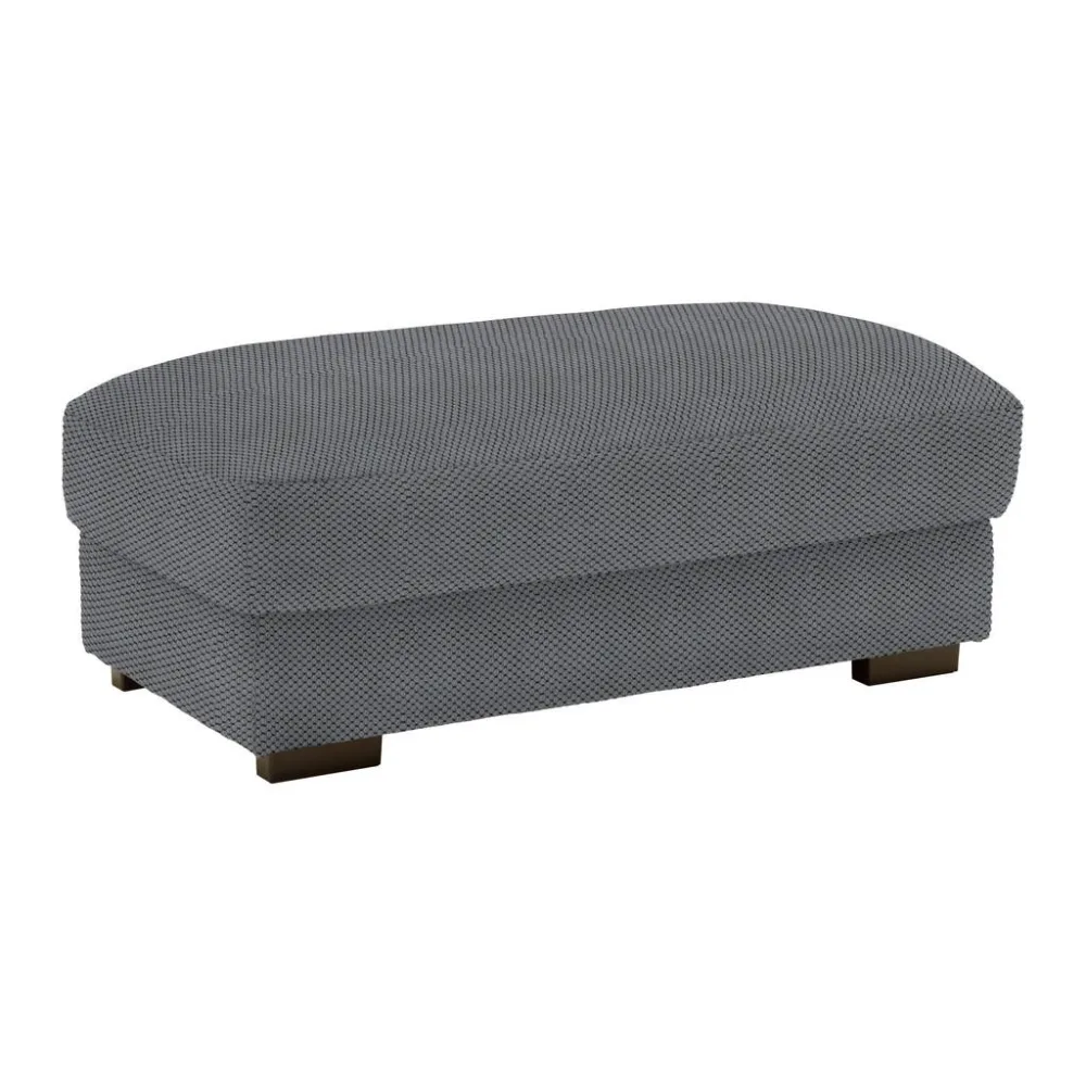 Hocker Pedro Grau Grau Textil 