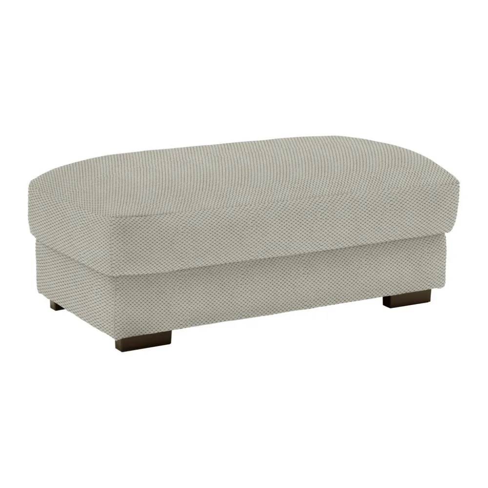 Hocker Pedro Taupe Taupe Textil 