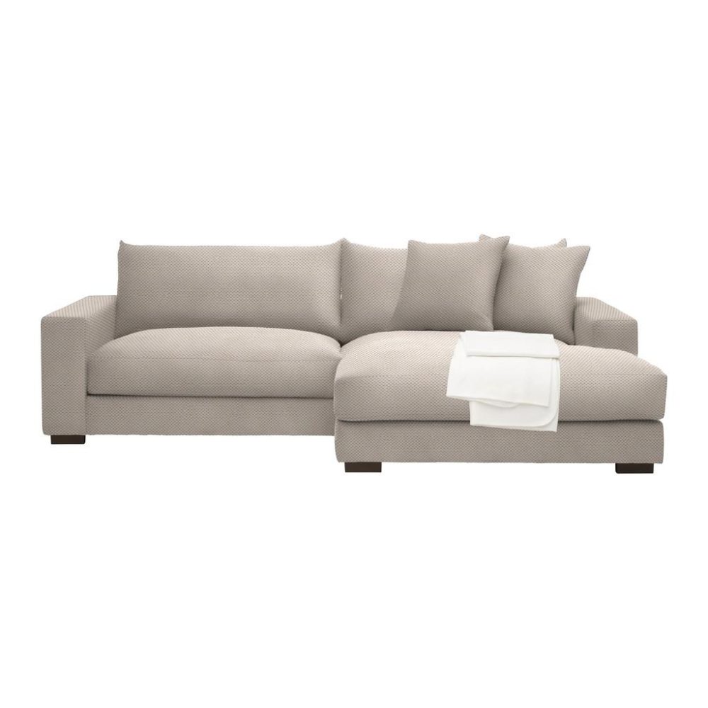 Ecksofa Pedro Creme Creme 