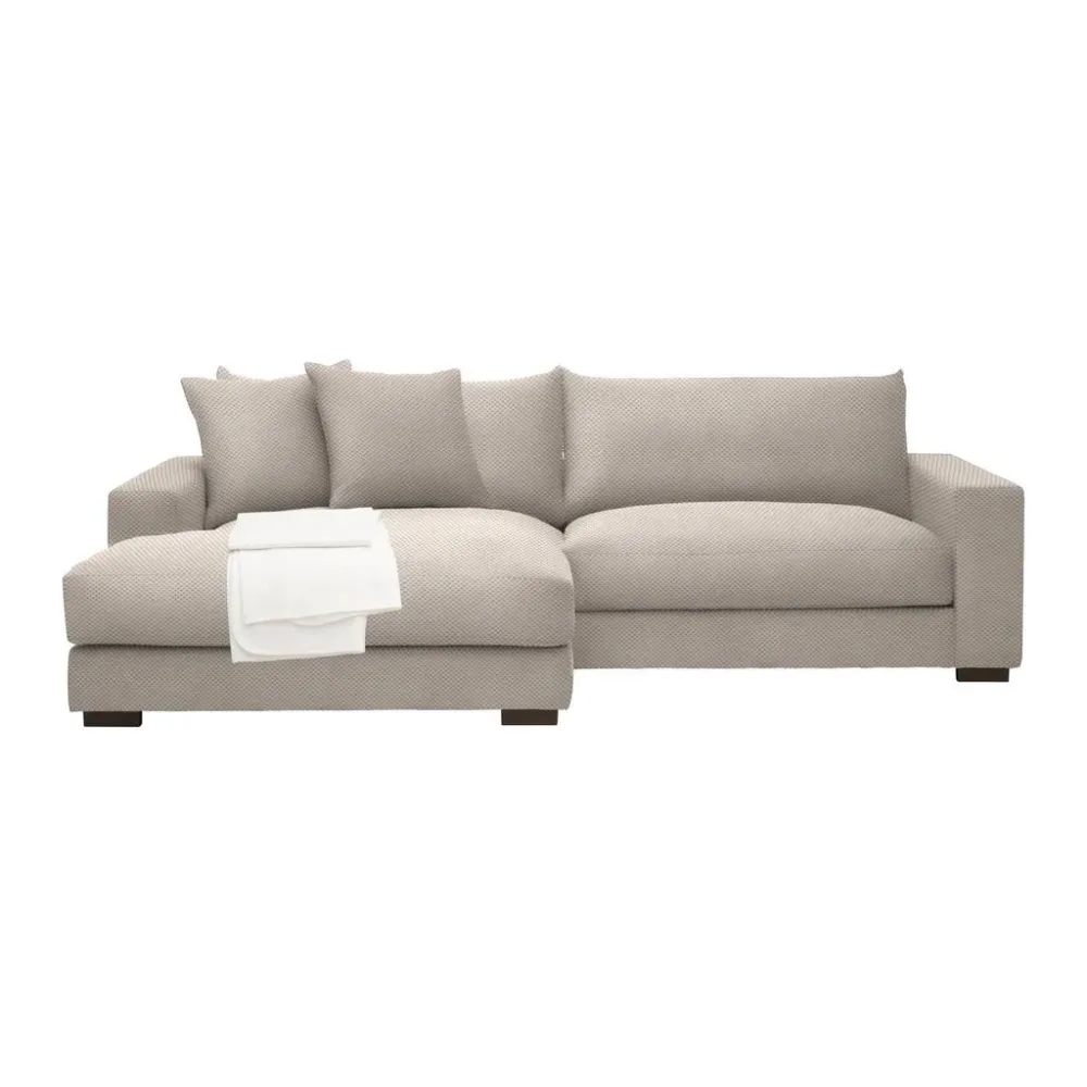 Ecksofa Pedro Creme Creme 