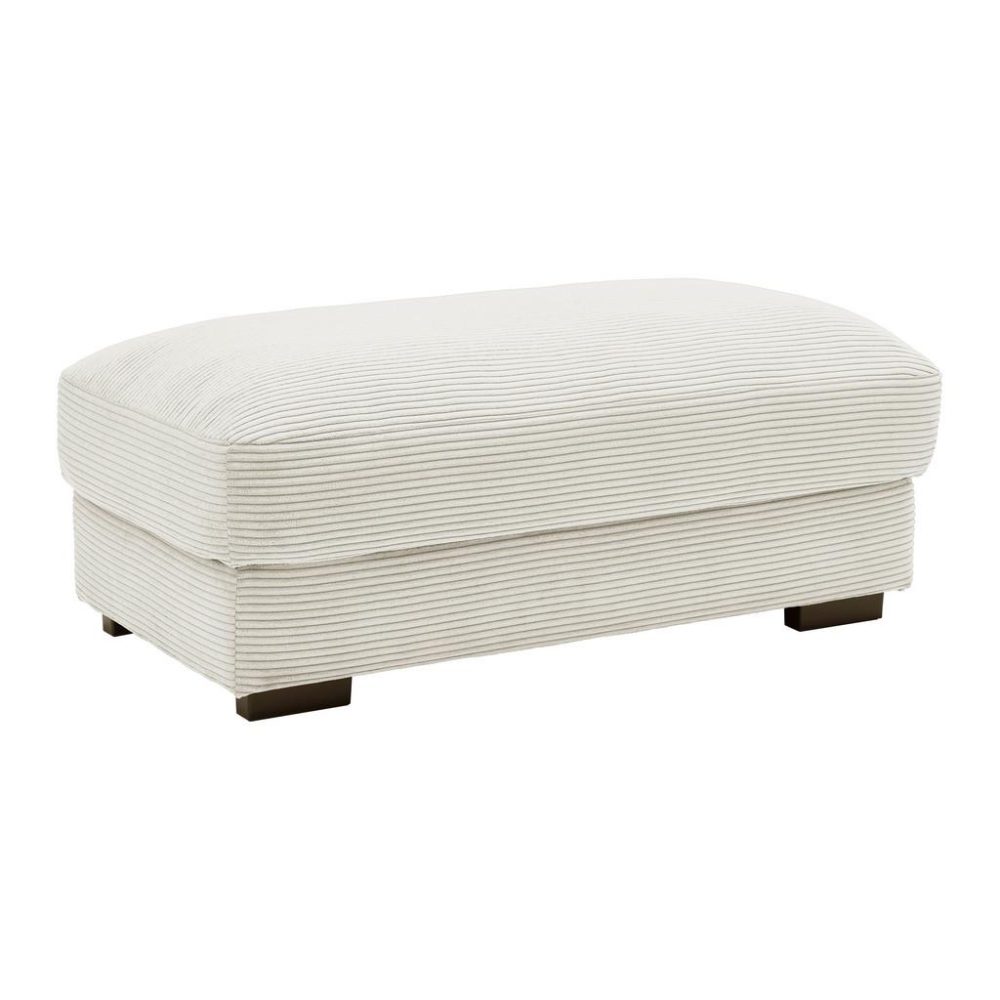 Hocker Pedro Beige Beige Textil 