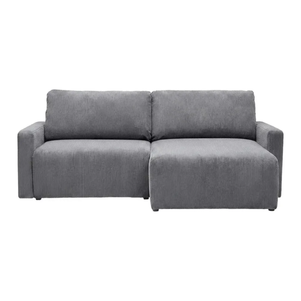Ecksofa Dave -Top- -Based- Dunkelgrau 