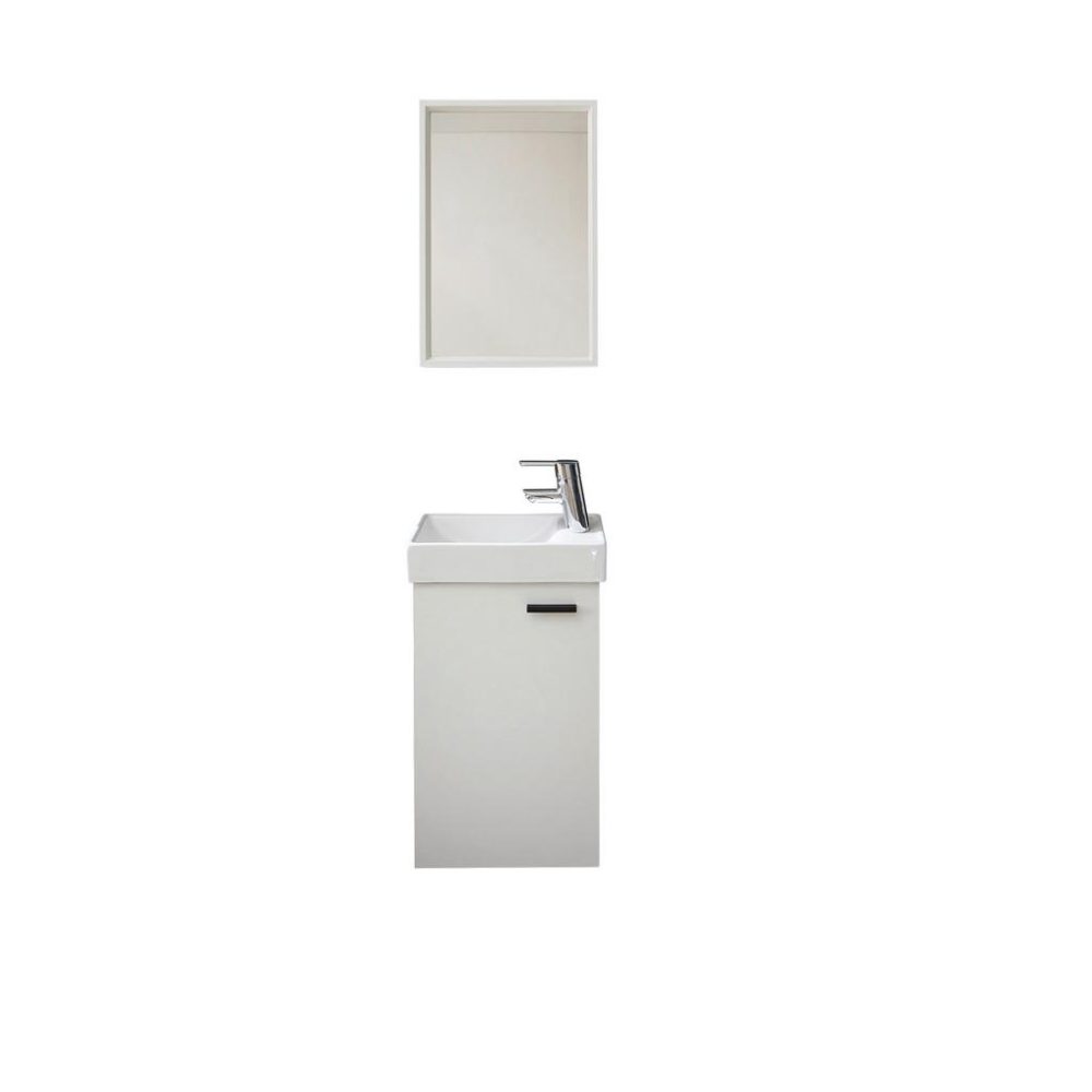 Gästebad Amy In Weiss 41/165/23 cm 
