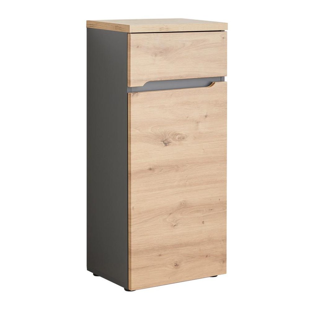 Unterschrank Memphis Artisan Eiche/grau 40/90/31 cm 