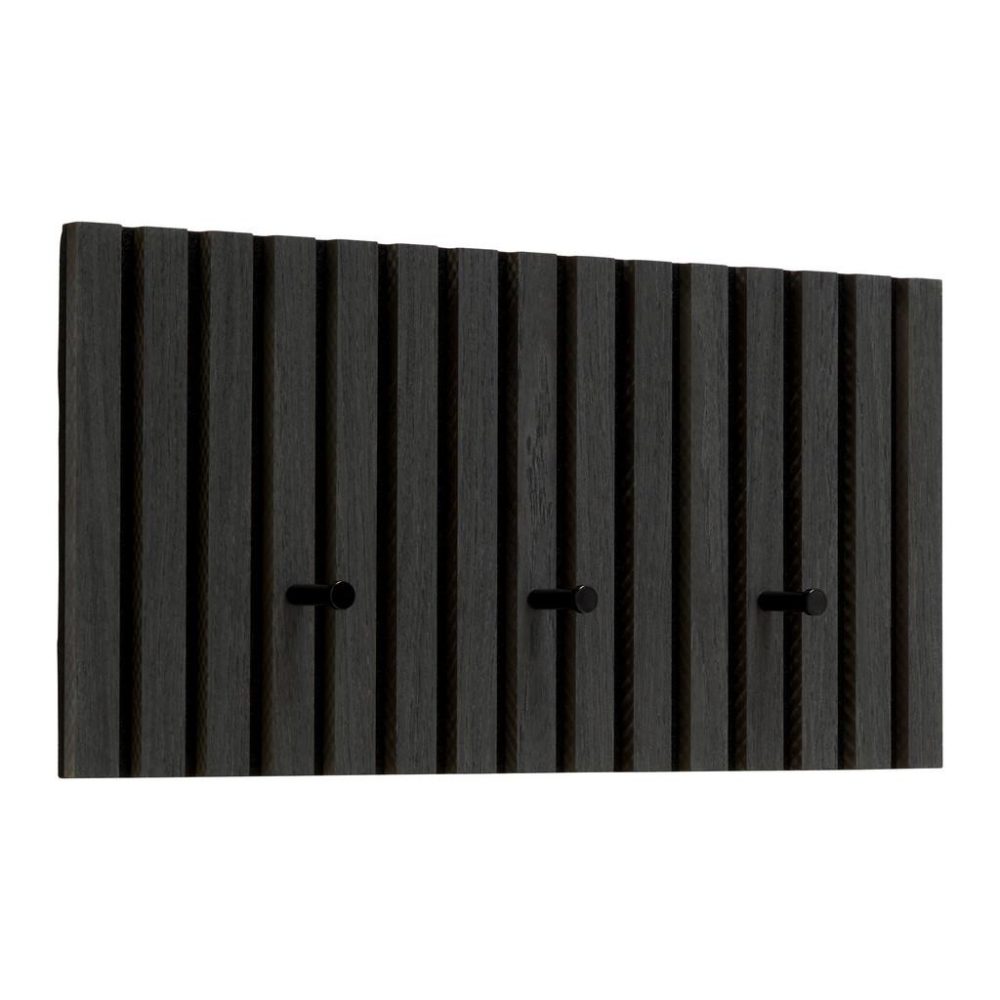 Garderobenleiste Grace Grau Furniert 60/30/7,5 cm 