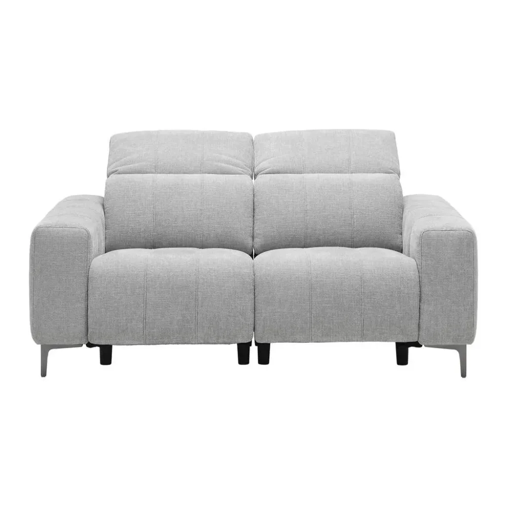 2-sitzer-sofa Grau Ca. 182x79x109cm Samt Grau 