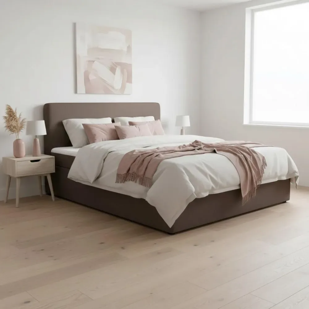 Boxbett Marco Braun Ca. 180x200 Cm 180/200 cm Braun 