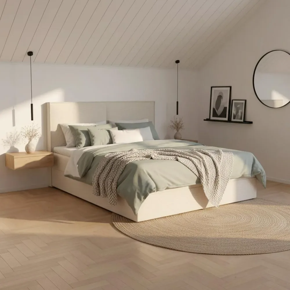 Boxbett Imola Ca. 160x200 Cm 160/200 cm Creme 