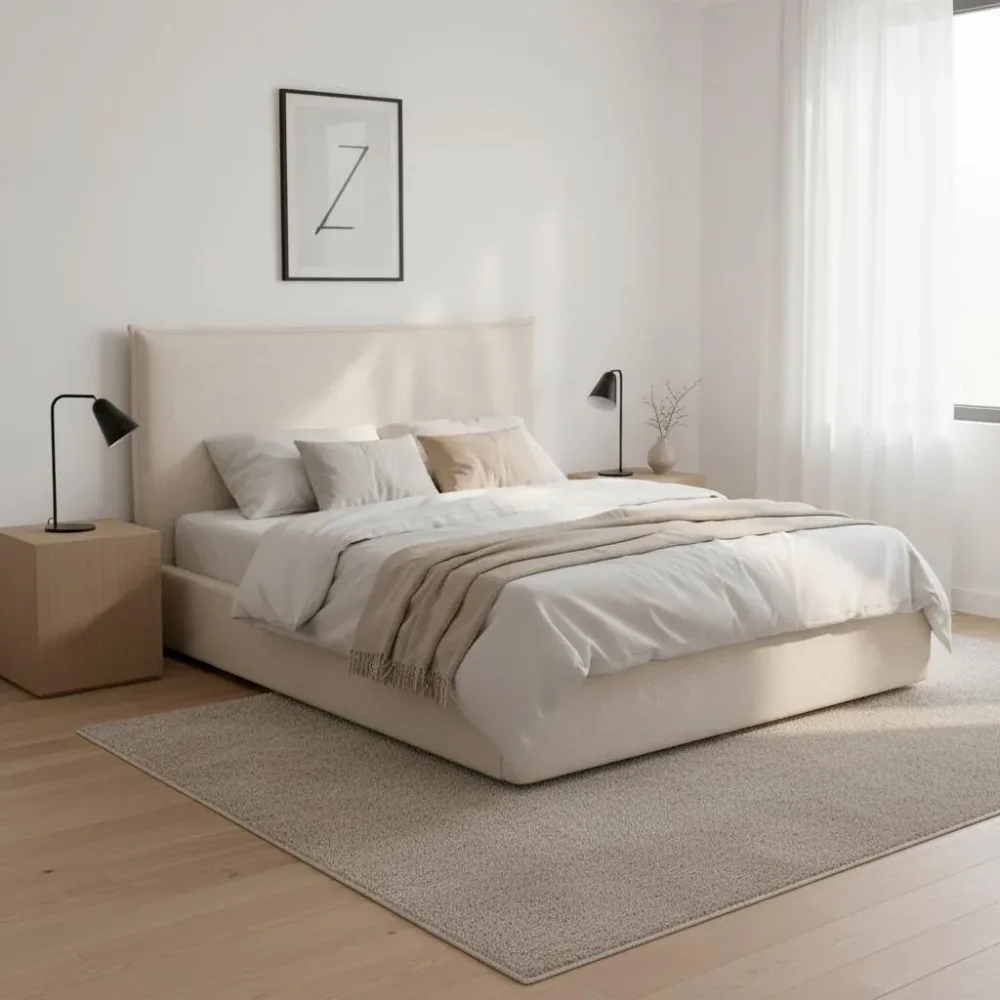 Polsterbett Alba Beige Ca. 180x200 Cm 180/200 cm Beige 
