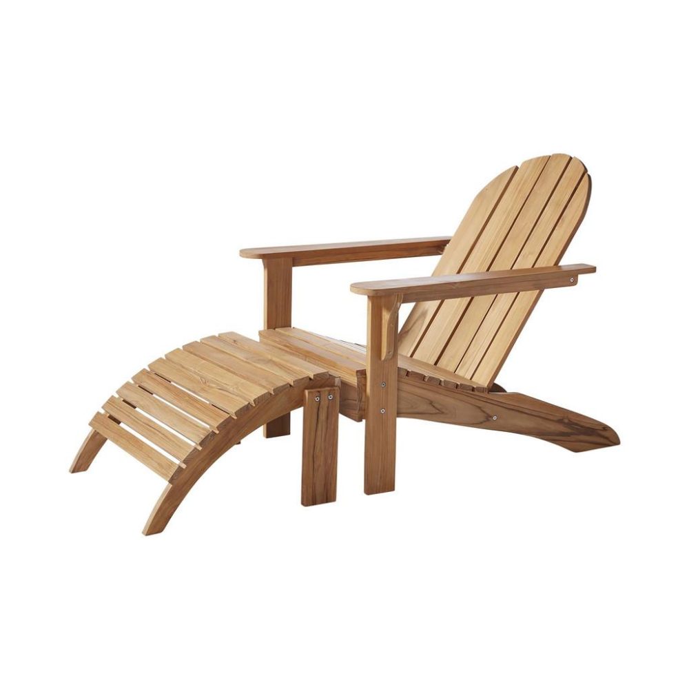 Gartenliege Adirondack Teakfarben 