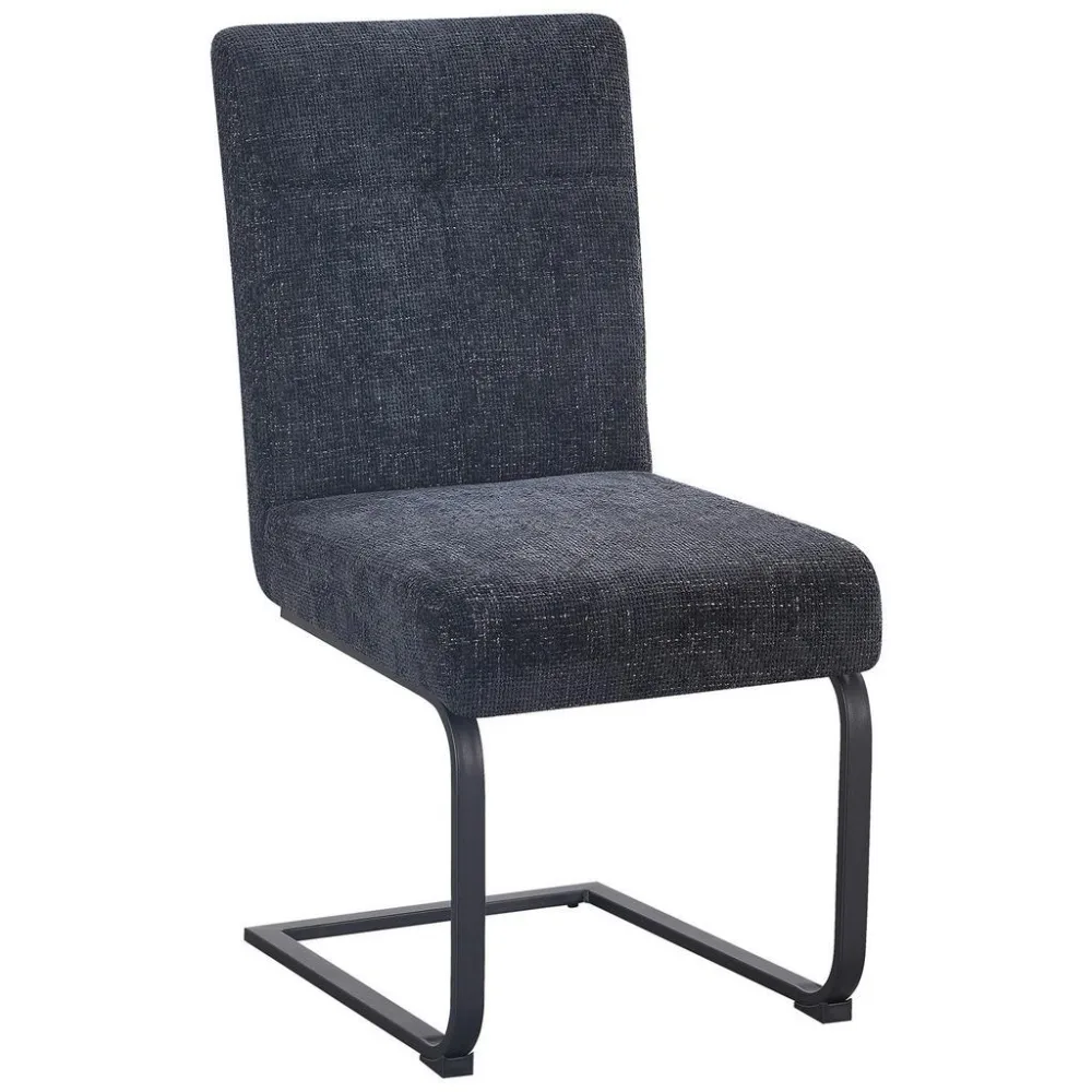 Schwingstuhl Luise 2 Schwarz  Webstoff 