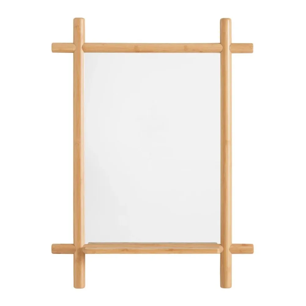 Spiegel Bonnie Naturfarben Ca. 55x74cm 55/74/12 cm , Naturfarben 