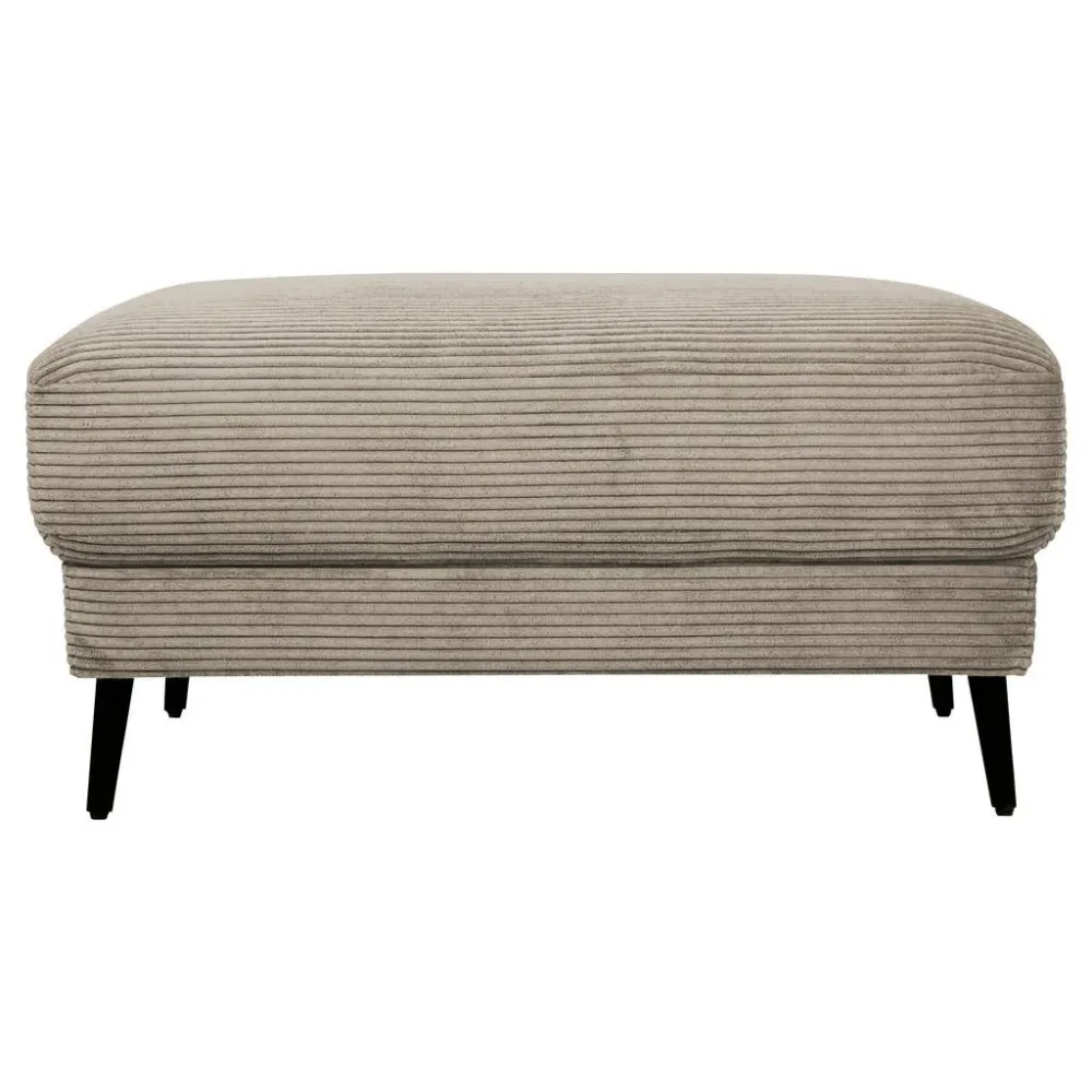 Hocker Cora Greige Greige Textil 
