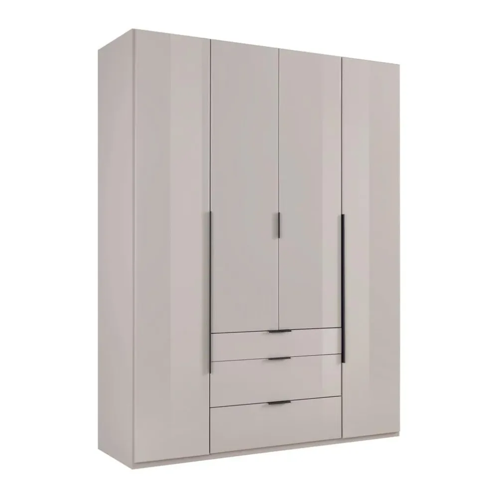 Drehtürenschrank New York Grau/sahara 180/236/58 cm Grau, Sahara 