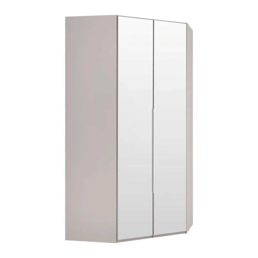 Eckkleiderschrank New York Grau/sahara Grau, Sahara 