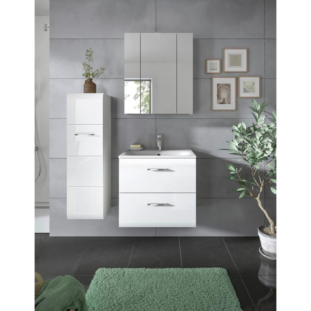 Badezimmer Ice 90/165/46 cm 