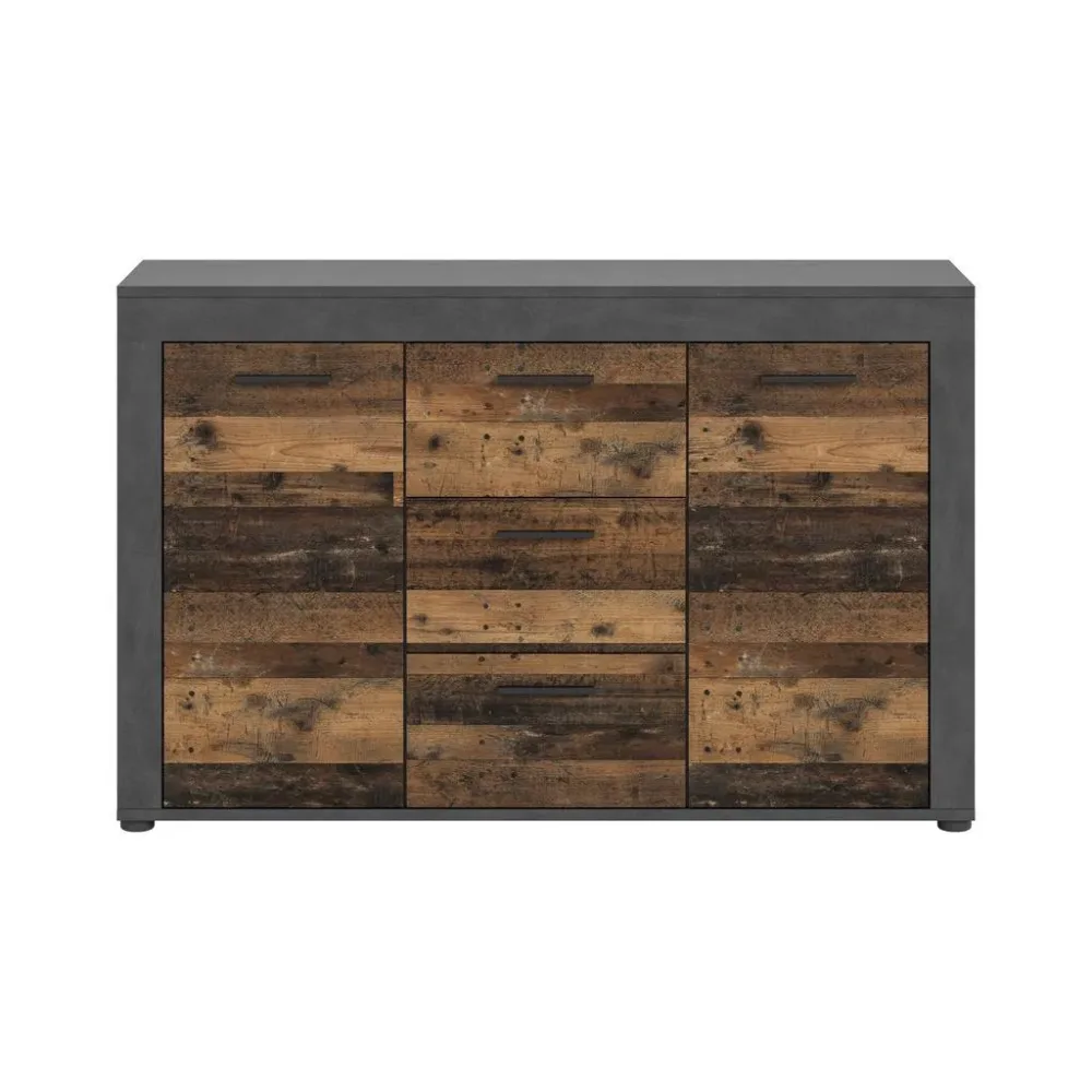 Sideboard Jam  125/80/35 cm 3 Schublade(n) 