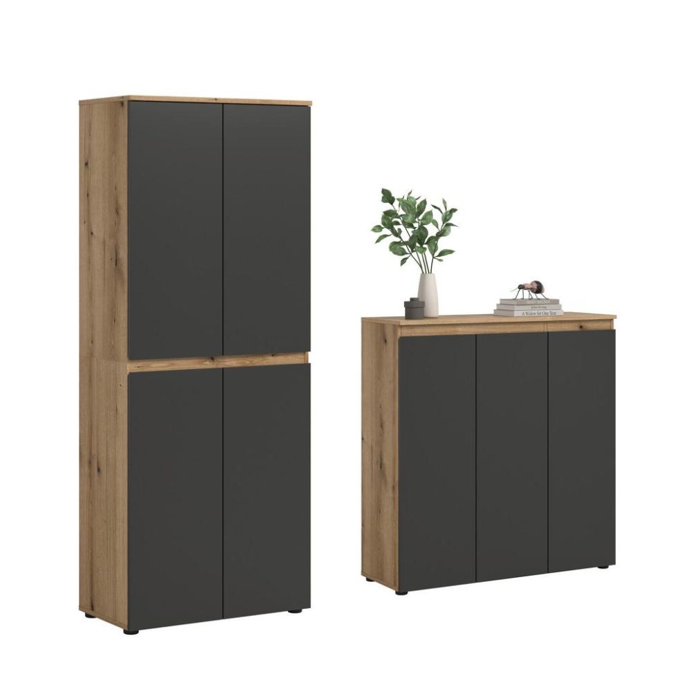 Garderobenschrank Scarpa 190/175/37 cm 