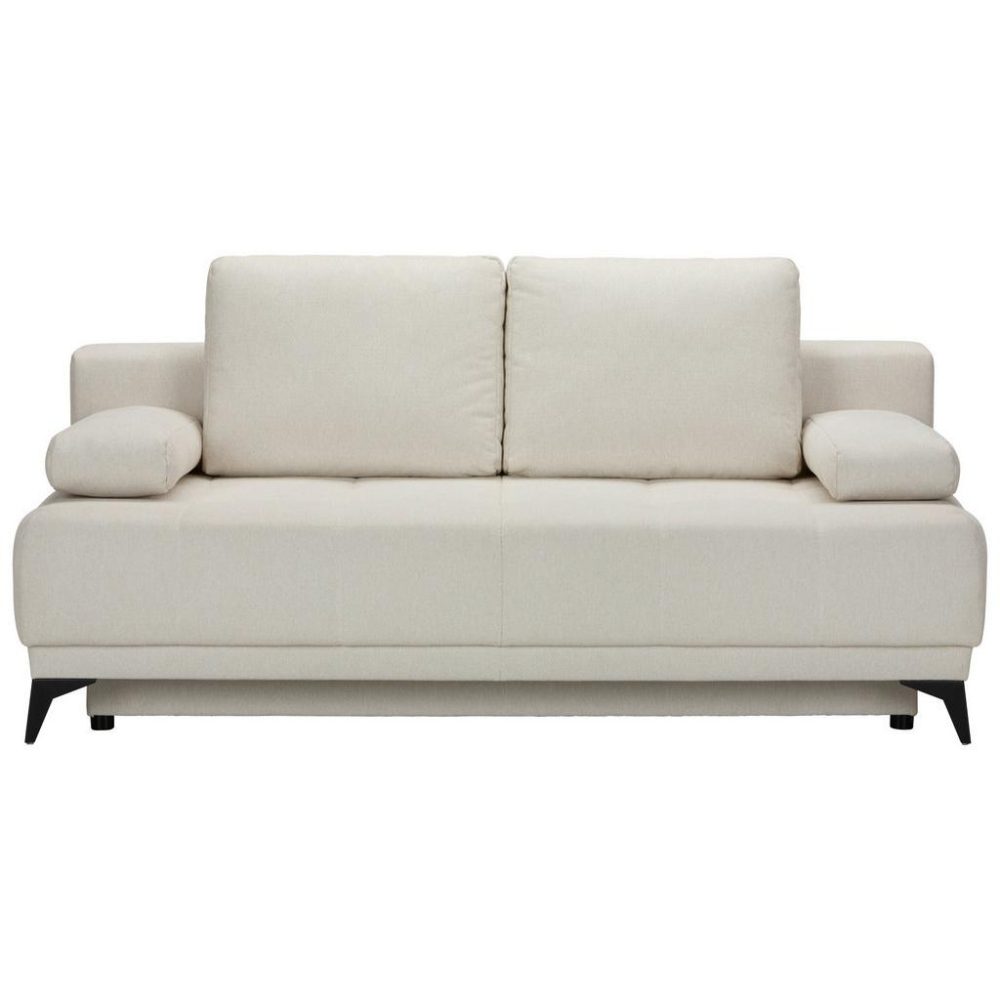 Schlafsofa In Weiss Weiss Textil 