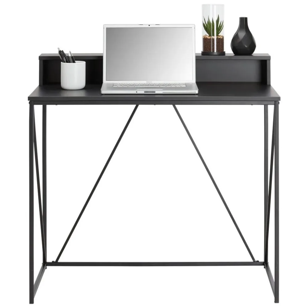 Schreibtisch In Schwarz 91/50/87 cm Schwarz 