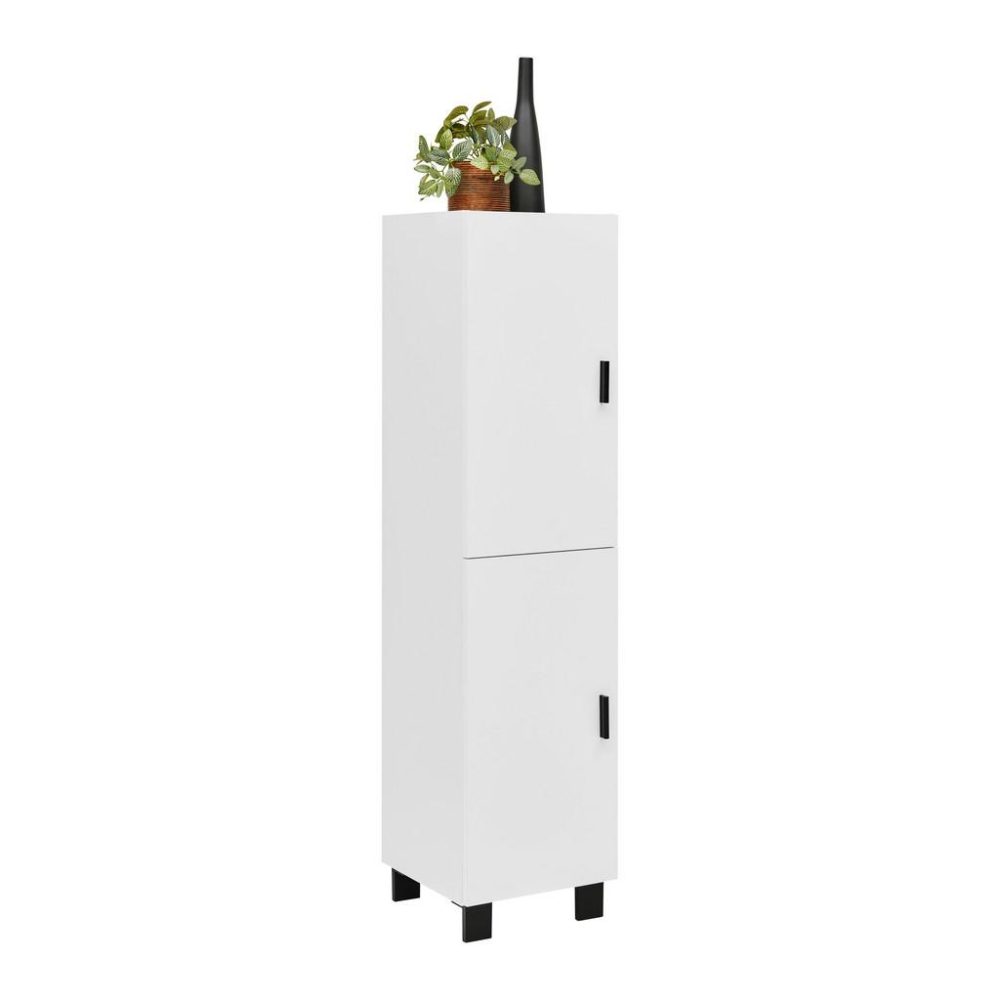 Zeilenschrank Lugo Alpinweiss , 34,8/142,9/36 cm , 