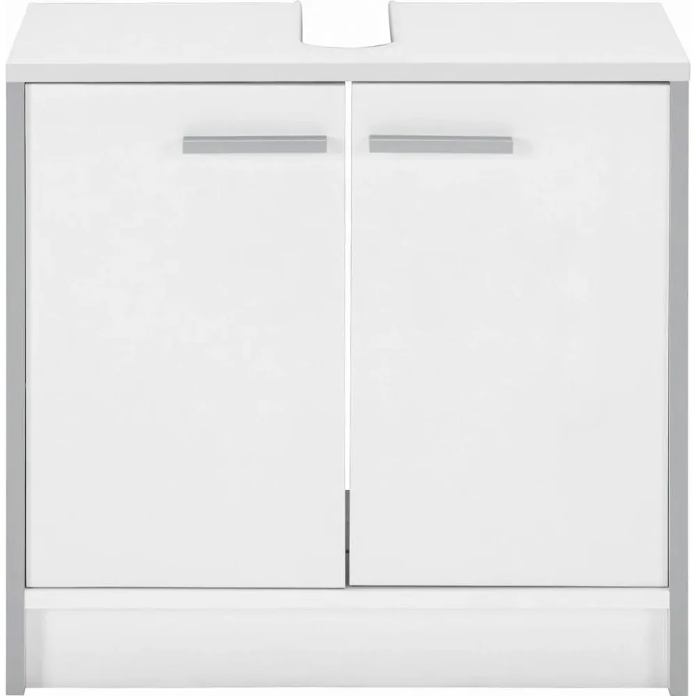 Waschbeckenunterschrank In Perlweiss 60/56/29 cm 