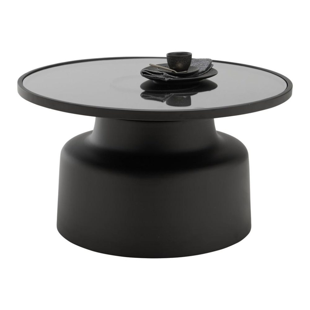 Couchtisch Jaro -Trend- Metall, Glas 72/72/40 cm 