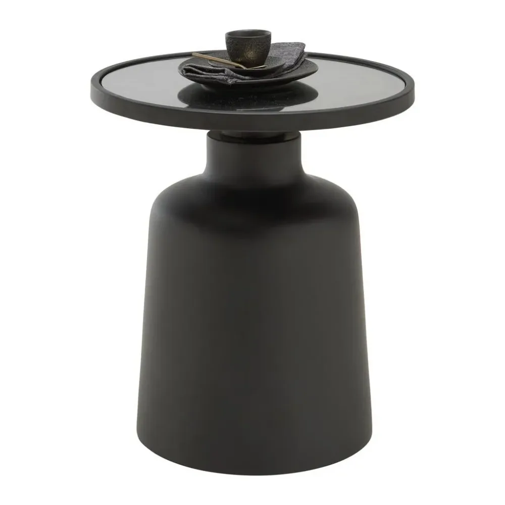 Beistelltisch Jaro -Trend- Metall, Glas 47/47/48 cm 