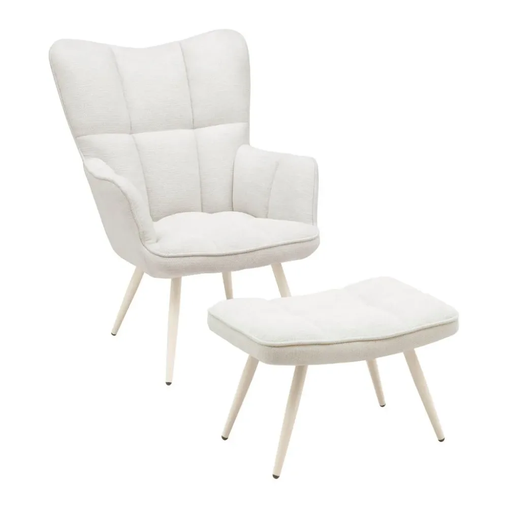 Sessel Alex Beige Webstoff Beige 