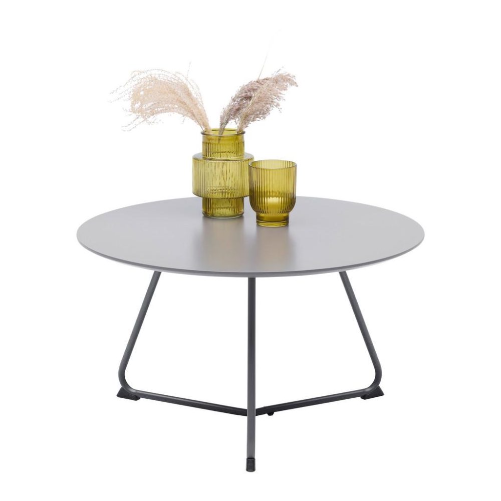 Couchtisch Mica Grau Metall, Holzwerkstoff 70/70/40 cm 