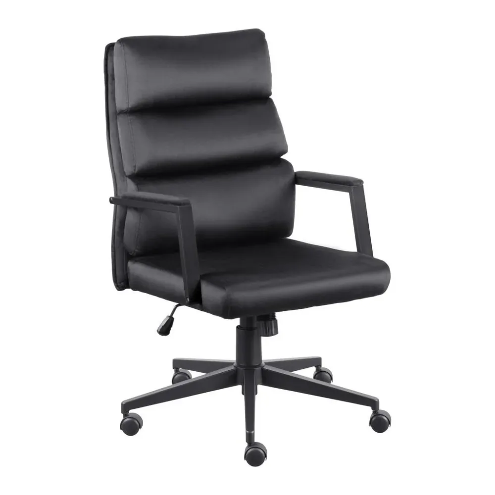 Chefsessel Man In Black Schwarz Samt Schwarz 