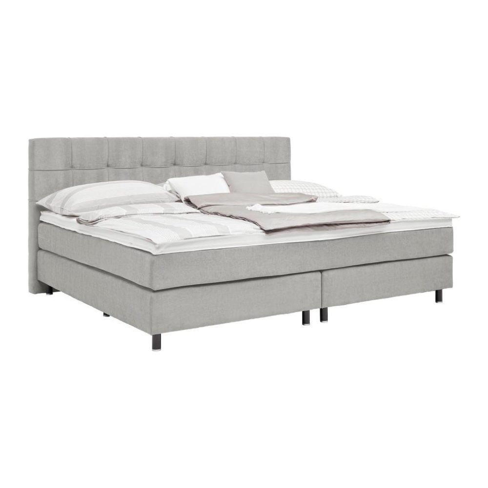 Boxspringbett Primo Grau Ca. 240x200cm 240/200 cm Grau 