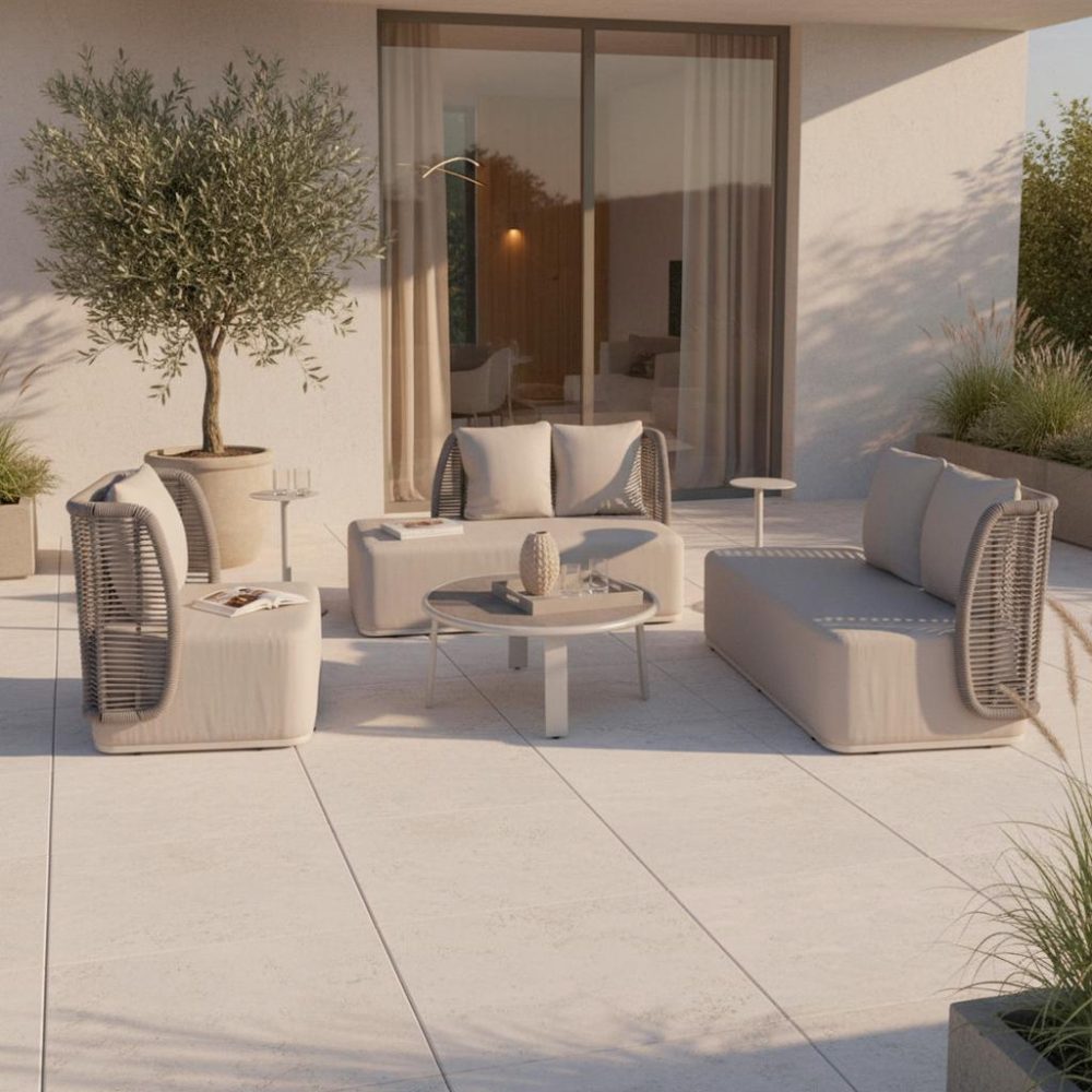Gartenlounge Chiara 4-teilig  164/68/94 cm 