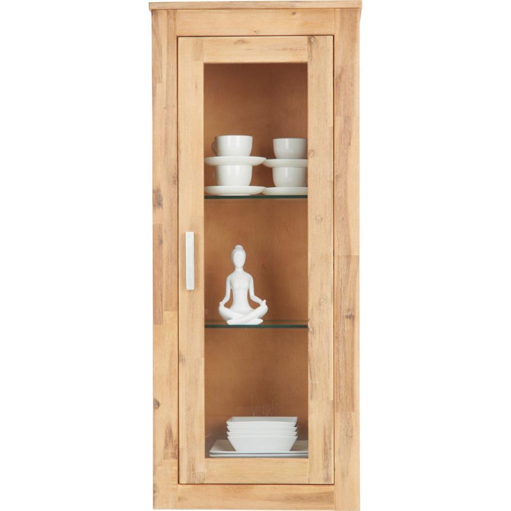 Hängeelement Aus Akazie Teilmassiv , 50/120/35 cm , 