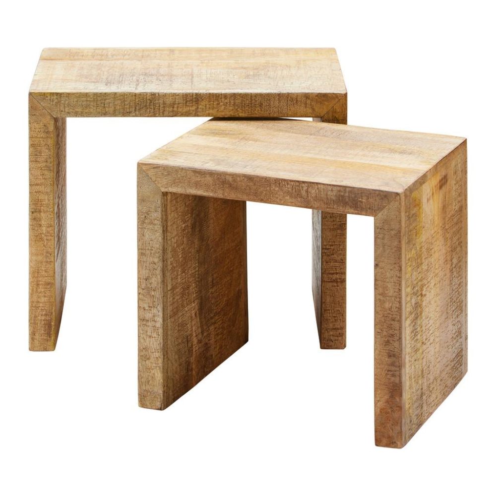 Beistelltisch In Naturfarben Holz 
