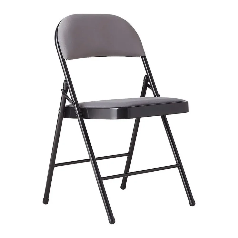 Klappsessel Walter Iii Grau/schwarz Metall, Textil Grau, Schwarz 